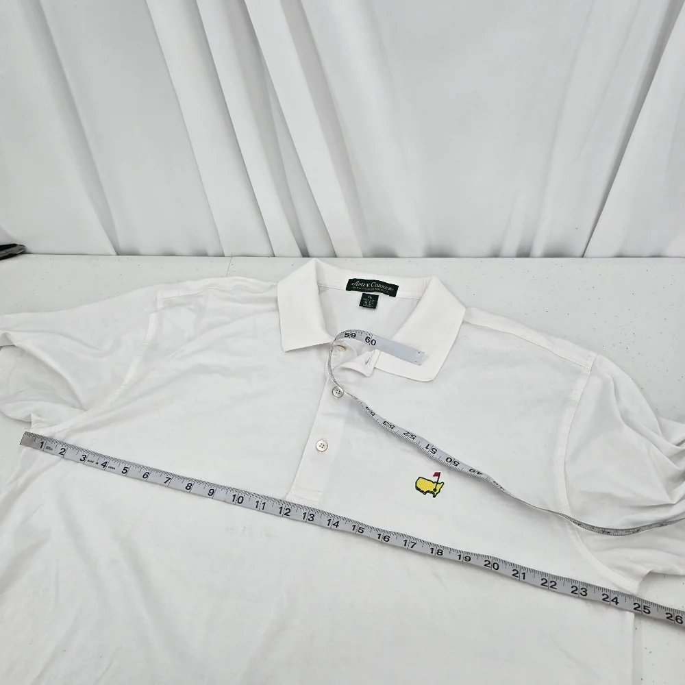 Amen Corner US PGA Masters Augusta National Mens Polo Large Pima Cotton White XL - Picture 8 of 9